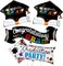 Graduation Party Balloons 2026 – 38-Inch Large Graduation Cap Foil Balloon Set for Kindergarten & Class of 2026 Decorations